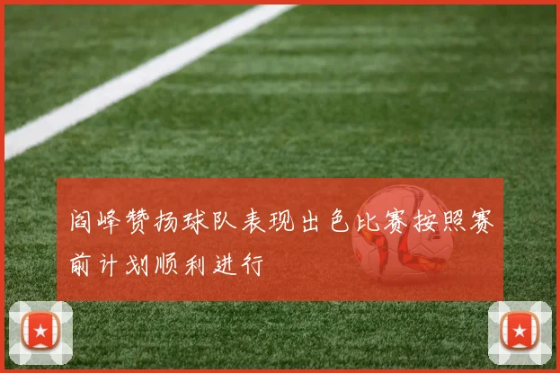 阎峰赞扬球队表现出色比赛按照赛前计划顺利进行